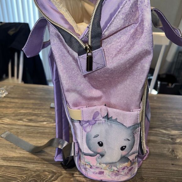 Personalized baby Diaper bag knapsack /Backpack monogram mommy bag baby bag gift - Picture 6 of 11